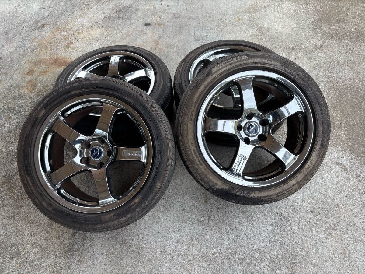 Advan Yokohama Connoisseur 51C 18′ 8.5J + 31 5×114.3 – JDM